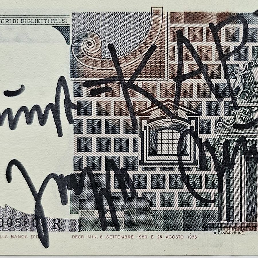 Korff Stiftung - Joseph Beuys - Geldscheine - Kunst = KAPITAL