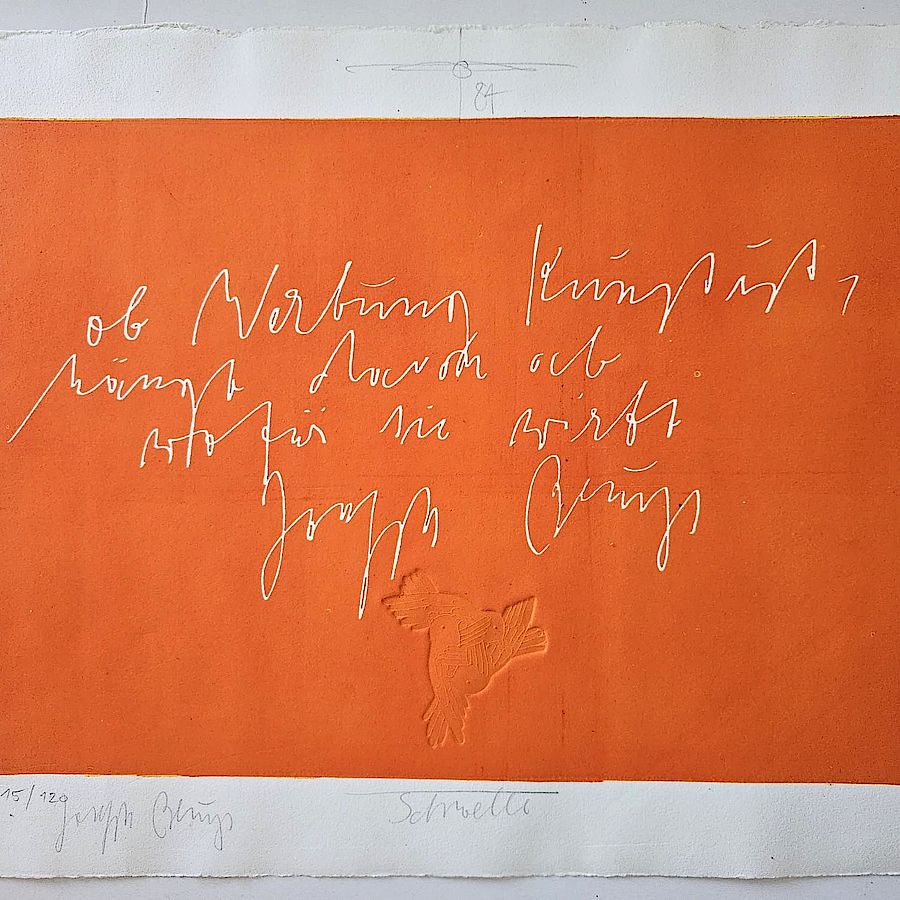 Korff Stiftung - Joseph Beuys - Graphics - Schwelle Korff Stiftung - Joseph Beuys - Graphics - Schwelle