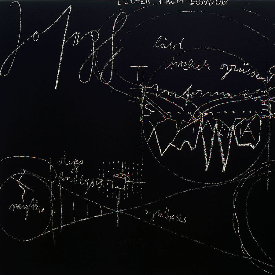 Korff Stiftung - Joseph Beuys - Objects - Letter from London Korff Stiftung - Joseph Beuys - Objects - Letter from London