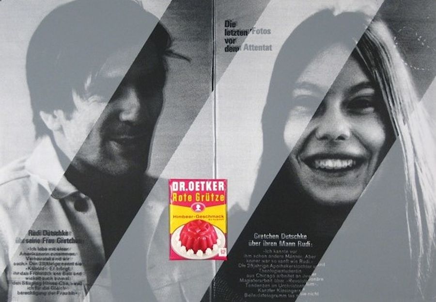 Korff Stiftung - Wolf Vostell - Grafiken - Rudi und Gretchen Dutschke